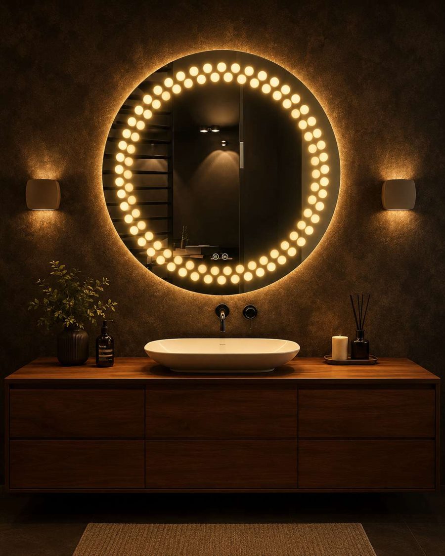 Round LED Mirrors