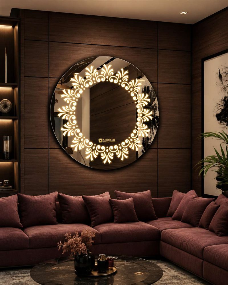 Royal Crest LED Mirror