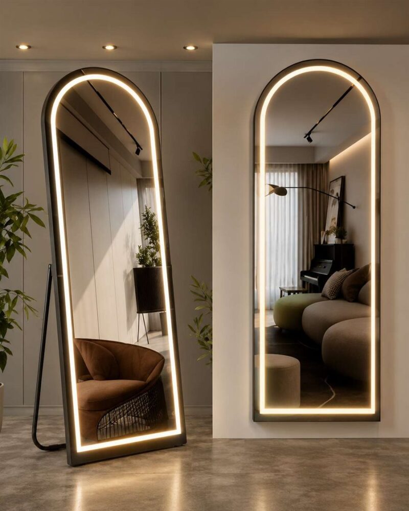 Twin Arch LED Mirror